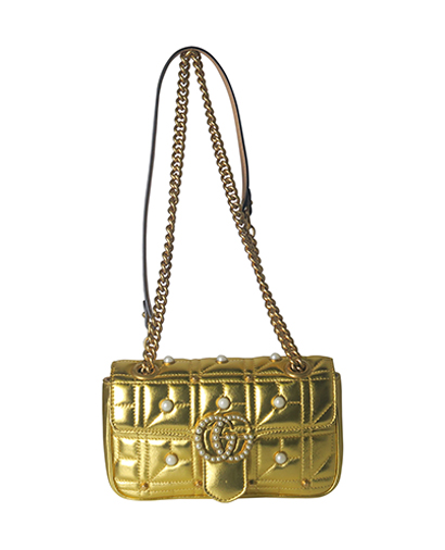 Studded Pearl Marmont Crossbody, front view